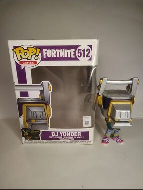 Funko DJ Yonder Vinyl Figure - Silver, Gold, Purple, Teal, Pink #512